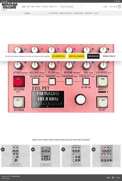 Screenshot www.modularsquare.com