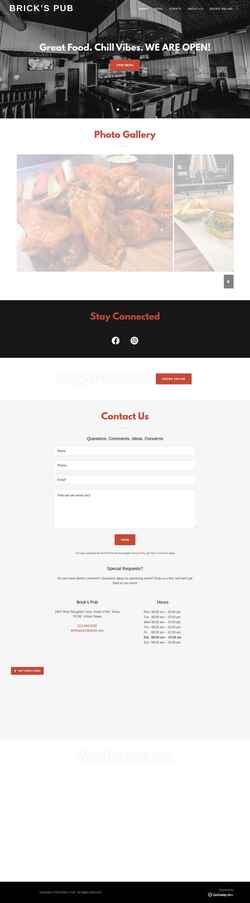 Schermata bricktopspub.com