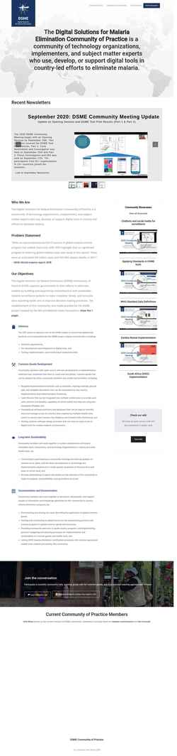 Screenshot dsme.community