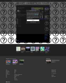 Captură de ecran giantquestionmark.bandcamp.com