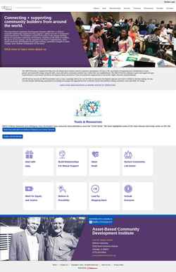 Screenshot www.abcdinstitute.org