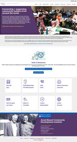 Screenshot abcdinstitute.clubexpress.com