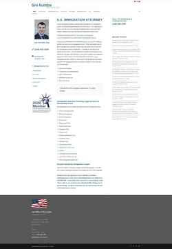 Snímek obrazovky www.us-counsel.com