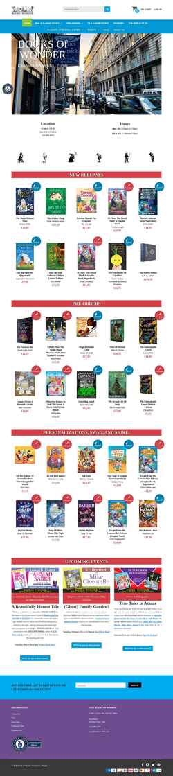 Screenshot booksofwonder.com