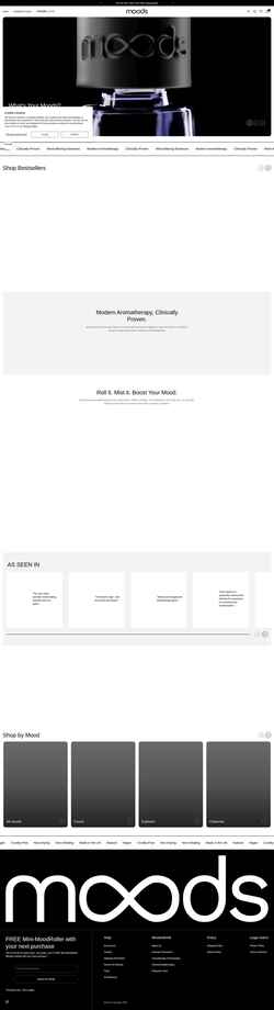 Skærmbillede moods.co.uk