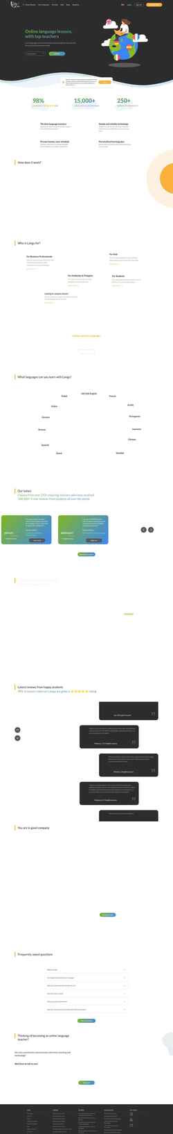 Скриншот heylangu.com