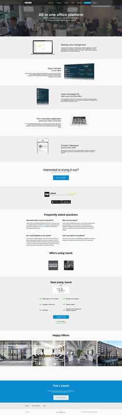 Снимак екрана 1work.com