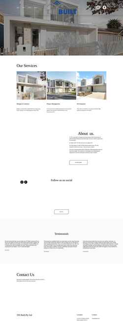 Ekrānuzņēmums www.tjebuilt.com