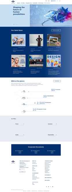 Στιγμιότυπο οθόνης www.ibsagroup.com