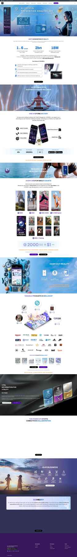 Снимак екрана www.live4well.io