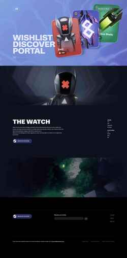 Snímek obrazovky www.thewatch.com