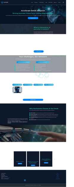 Schermata ai-on-cloud.com