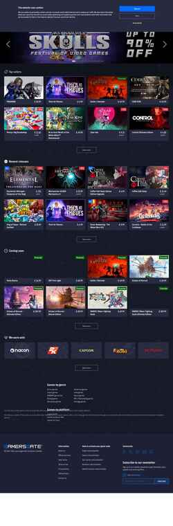 Snimka zaslona www.gamersgate.com