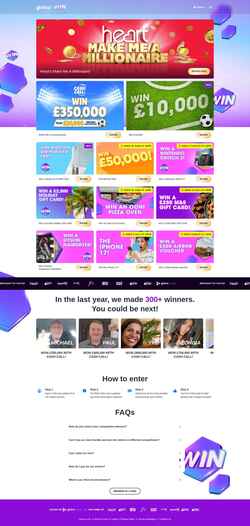 Screenshot winplus.heart.co.uk