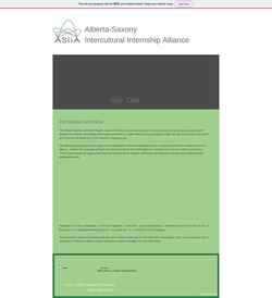 Screenshot albertasaxony.com