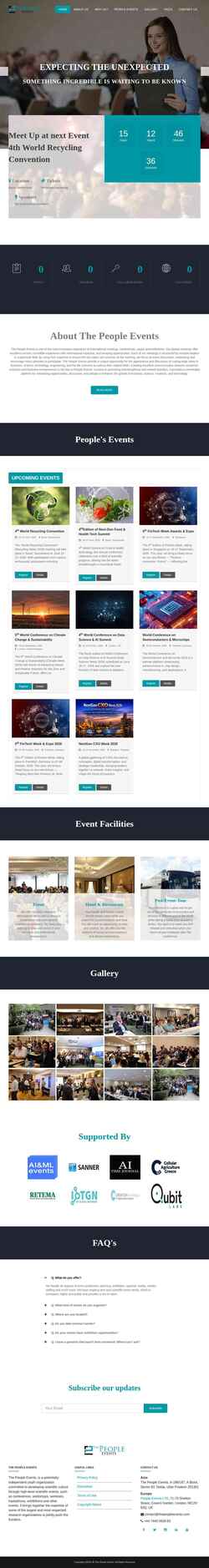 Schermata thepeopleevents.com