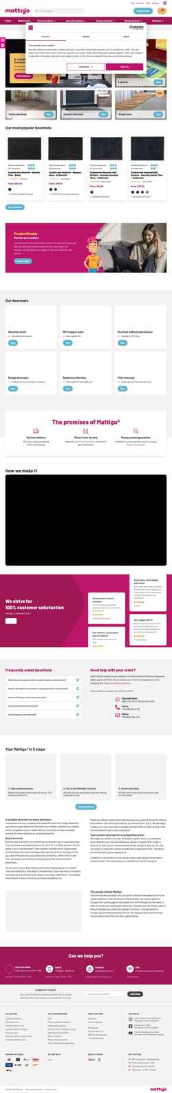 Screenshot mattigo.com