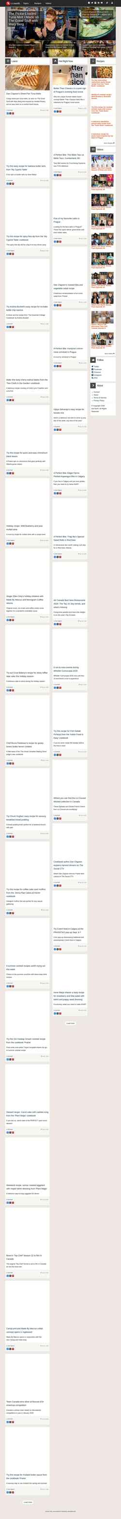 Screenshot eatnorth.com