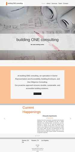 Captura de pantalla www.building-one.com