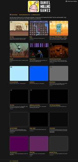 Zrzut ekranu dmullinsgames.itch.io