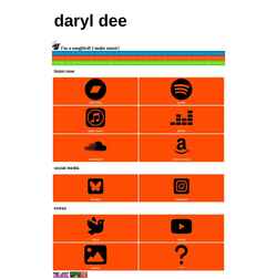 Screenshot daryldee.com