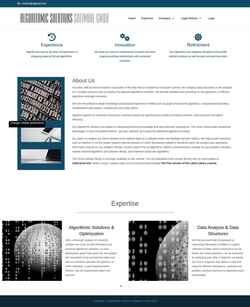 Screenshot www.algorithmic-solutions.com