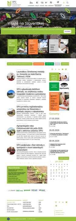 Schermata www.uniag.sk