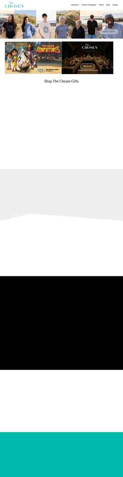 Скриншот thechosentv.co.uk