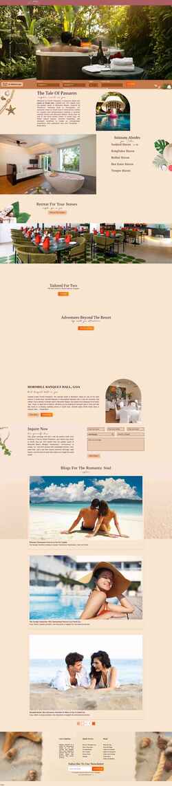Screenshot orchidresortgoa.com