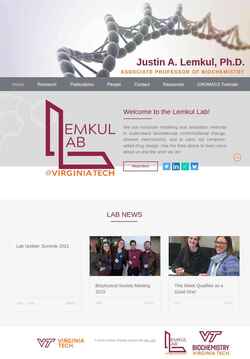 Screenshot www.thelemkullab.com
