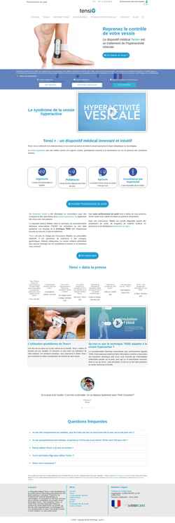 Screenshot www.tensiplus.com