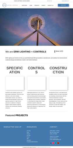 Screenshot erwlighting.com