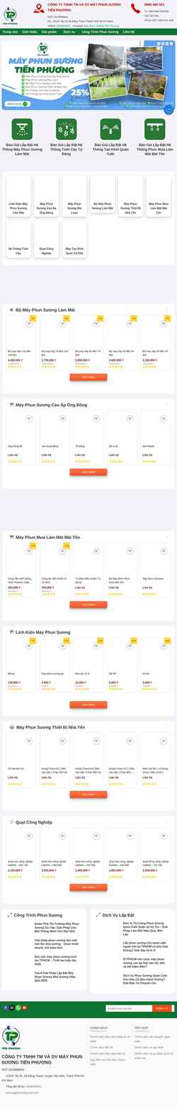 Screenshot mayphunsuonglammat.com