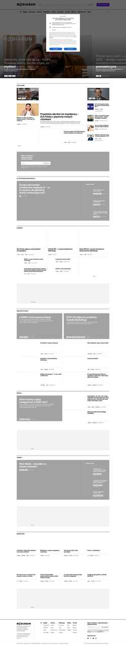 Screenshot mediarun.com