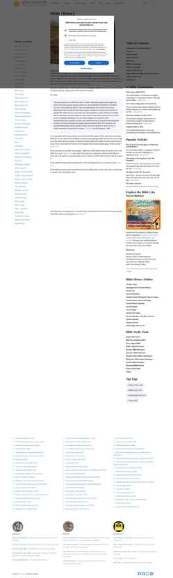 Ekraanipilt bible-history.com