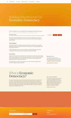 Скриншот oneproject.org