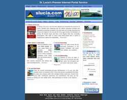 Captura de pantalla slucia.com