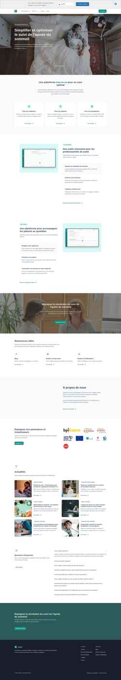 Screenshot apnolab.com