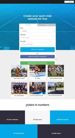 Screenshot www.clubeo.com