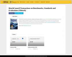 Screenshot www.tbench.org