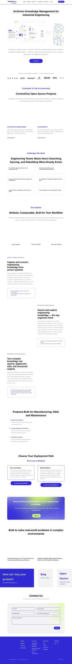 Screenshot context-clue.com