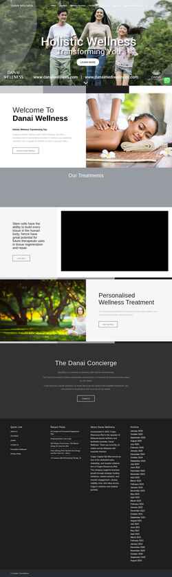 Screenshot danaiwellness.com