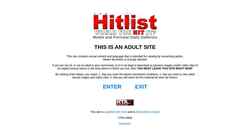 Captura de pantalla www.the-hitlist.com