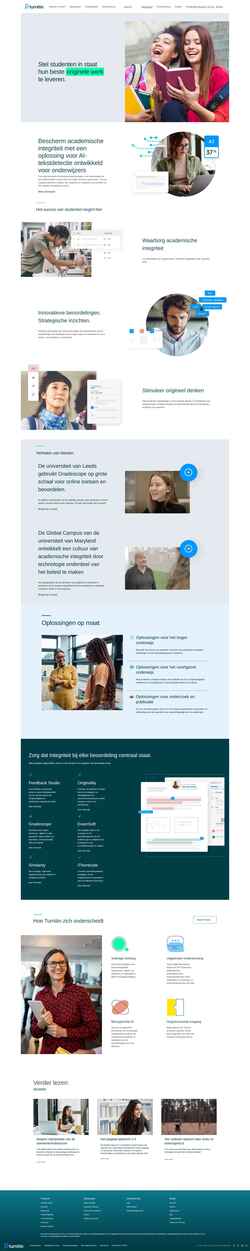 Screenshot nld.turnitin.com