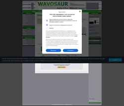 Captura de pantalla www.wavosaur.com