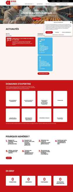 Screenshot areaoccitanie.com
