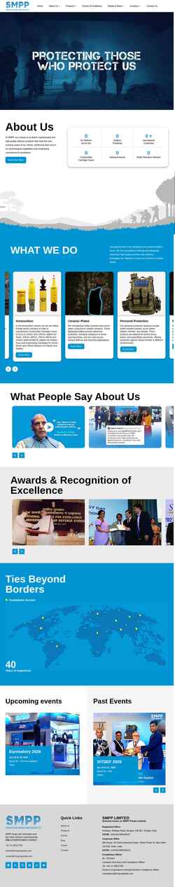 Screenshot smgroupindia.com
