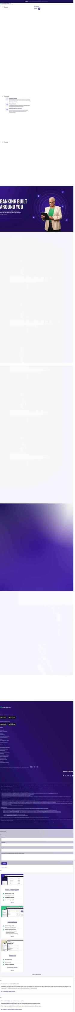 Captura de pantalla www.liveoak.bank