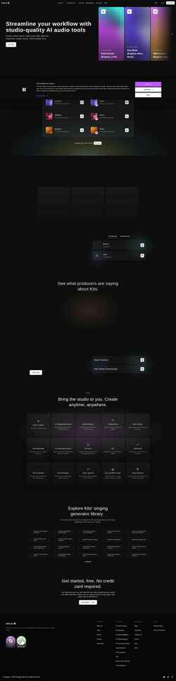 Στιγμιότυπο οθόνης www.kits.ai