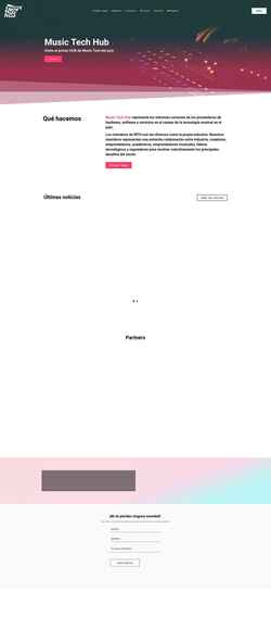Screenshot barcelonamusictech.com